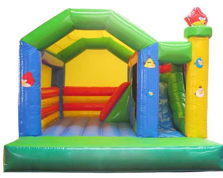 Angry bird bounce house