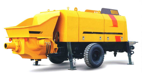 mobile concrete pump