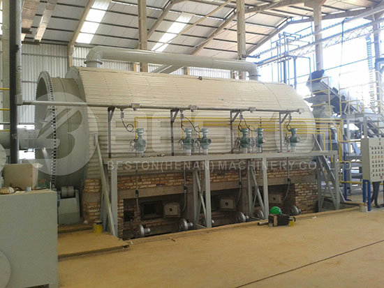 Waste Tyre Pyrolysis Plant in Brazil