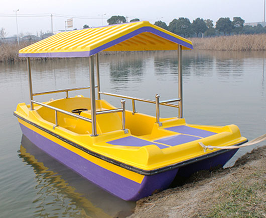 amusement park lake paddle boats