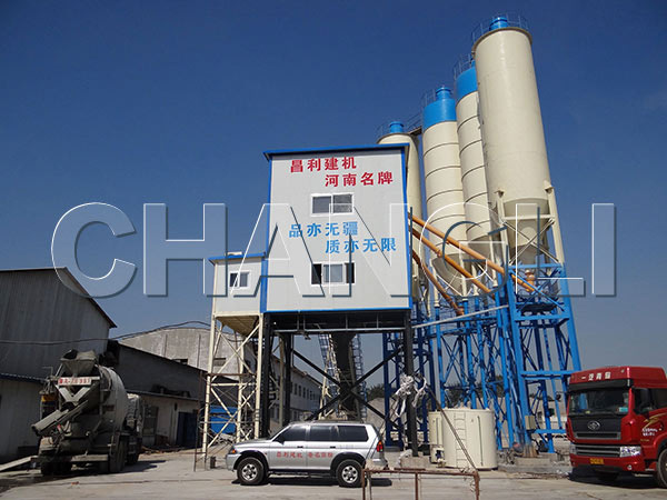 stationary concrete batching plants price