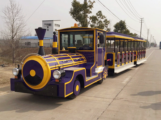 vintage trackless train rides for family fun