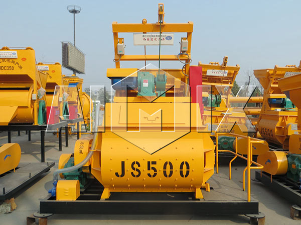 Compulsory Concrete Mixer JS500