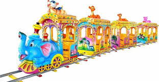 Amusement Train with Track