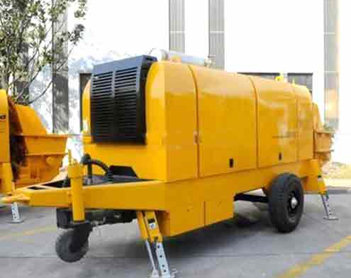 Hot sale concrete trailer pump