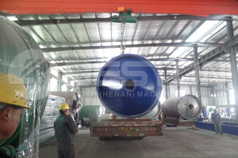 Shipment of Beston Tyre Recycling Plant