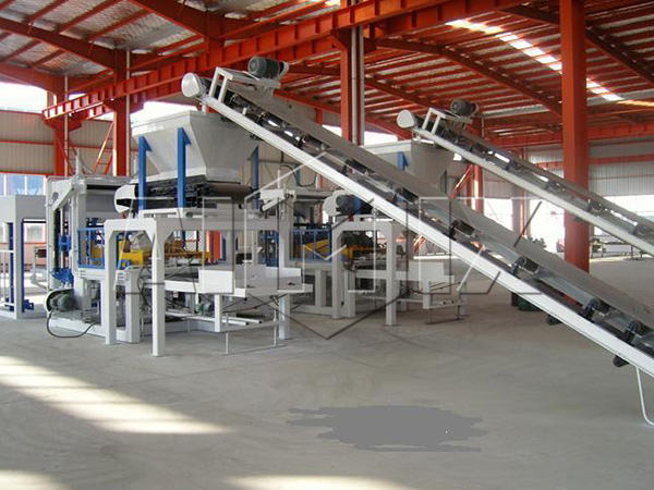 QT4-25 fly ash brick making machine