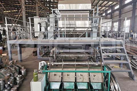 Automatic Egg Tray Machine to Russia