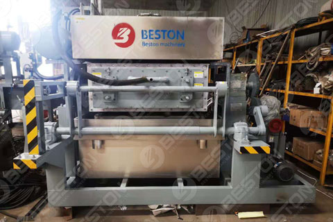 BTF3-4 Beston Pulp Molding Machine Delivered to Zambia
