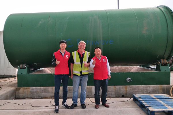 Beston Continuous Pyrolysis Plant Installed in the UK