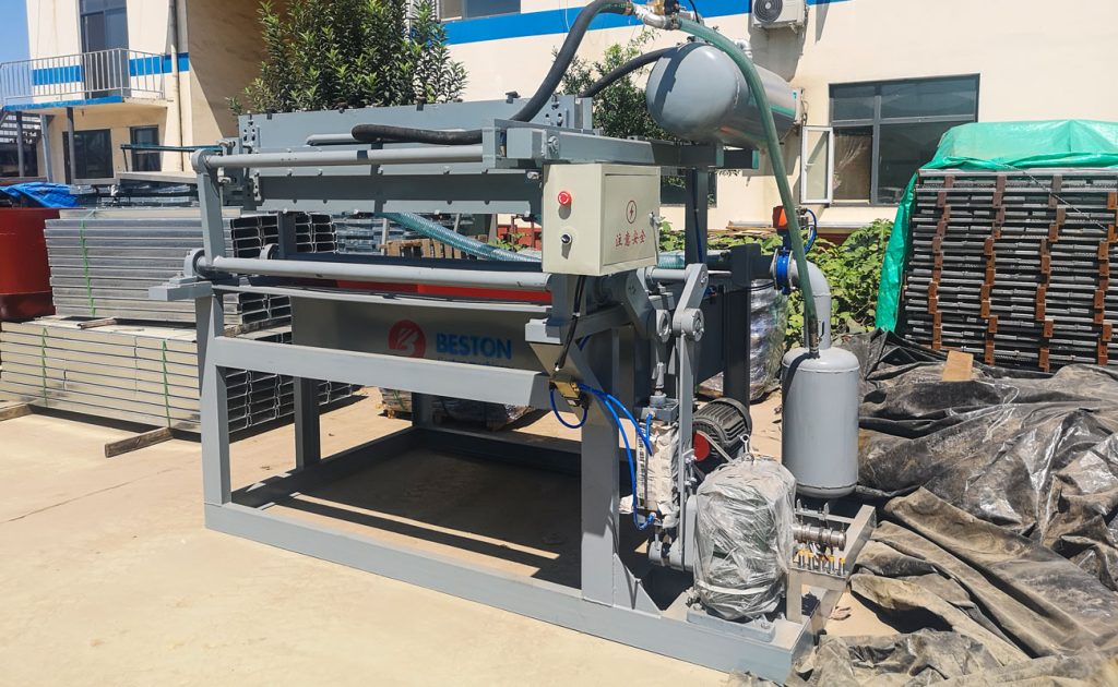 Beston Manual Egg Tray Making Machine for Sale To the World